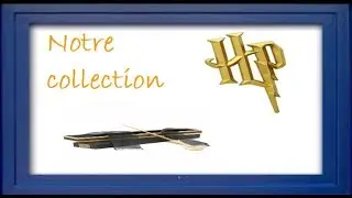 NOS OBJETS HARRY POTTER (ft ma soeur)