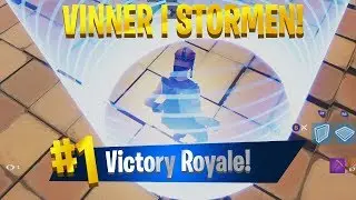 VINNER I STORMEN! CAMPFIRE STRAT! - FORTNITE PÅ SVENSKA