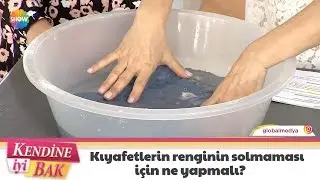 Kıyafetlerin renginin solmaması için ne yapmalı?