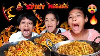 MAKING & EATING THE SPICIEST HOMEMADE NOODLES! 🌶️🔥 (Mouth on Fire!)