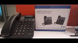 Grandstream IP Phone Configuration Model 1610 1615