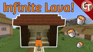 Easy Fully AFK Lava Farm! Infinite Lava Buckets! - 1.17-