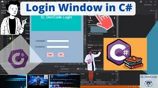 C# Tutorials & Projects 02 - Create a Login Window with C# and SQL server | Source Code | Login Form