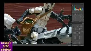 Compositing Scout Troopers and flight stand removal #actionfigurephotography #actionfigurephoto
