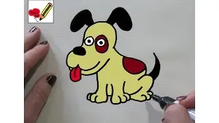 Como Dibujar un Perro / How to draw a dog