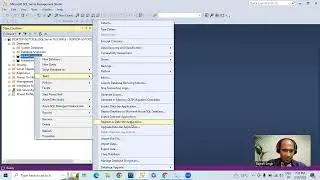 Create Bacpac file with help of SQL Server Management Studio 