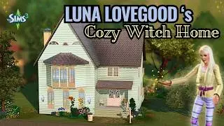 Luna Lovegood's Cozy Witch Home 🪄| The Sims 3 Speed Build + ASMR Tour, No Mods, No CC