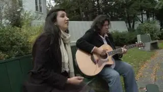Zeb and Haniya in the Park Singing Live Bibi Sanam - Musicature