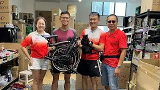 LIOW VIDEO: Liaoge666 (3rd gen) Trifold Bike 辽哥折叠自行车开箱