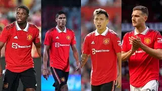 The Great Wall of Manchester | Malacia, Varane, Martinez and Dalot