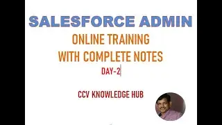 Salesforce Admin-Online Training Day-2