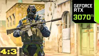 Counter Strike 2 | 4:3 Resolution | RTX 3070 Ti + R7 6800H | HP Omen 16
