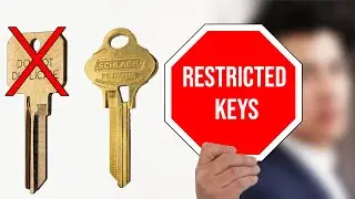 DO NOT DUPLICATE KEYS VS RESTRICTED KEYS