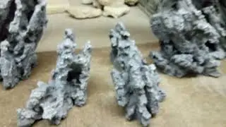 Скалы в аквариум, ручная работа.