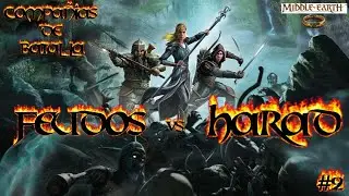 Campaña Middle Earth Battle Companies #2: Feudos vs Harad (Demostracion de Fuerza)
