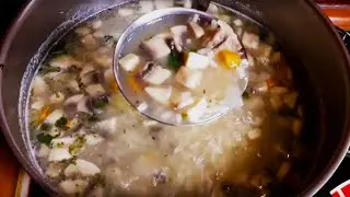 Mushroom soup - A favorite of the whole family