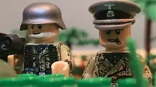 German Fortress Trailer - Lego World War Two Stopmotion(1000 Sub Special)