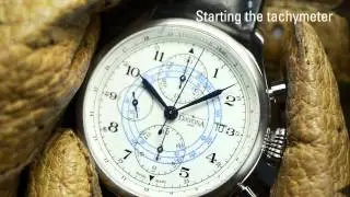 DAVOSA Vintage Rallye Pilot Chronograph - how to use the tachymeter scale