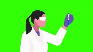 Doctor women green screen animation video. #Doctor-women #green screen