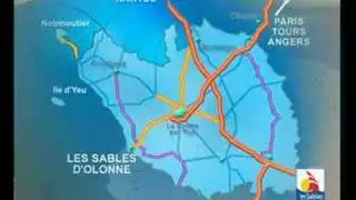 Les Sables d'Olonne & sa situation géographique
