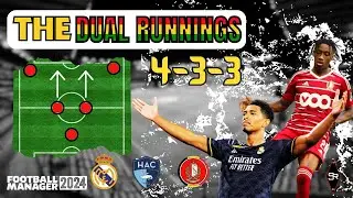 4-3-3 Dual Runnings | FM24 | Tactic Tests