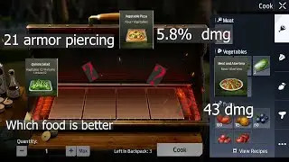 Undawn| Which food best for PvE??? Highest damage