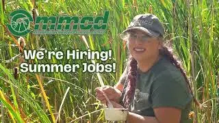 Work Outside this Summer! Join MMCD Field Staff