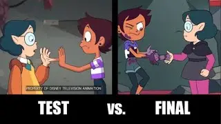 Owl House Beta Voices vs. Final Voices