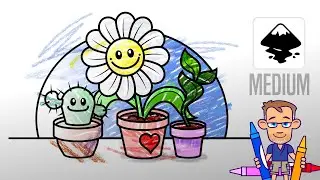Inkscape Tutorial - Create and Apply a Crayon-Style Seamless Pattern Fill
