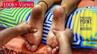 ASMR - Deep Tissue Feet Massage with Oil | Close up