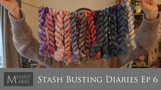 Stash Busting Diaries Ep 6 - Final Spaces, Gardening, New Cast On & More Project Planning