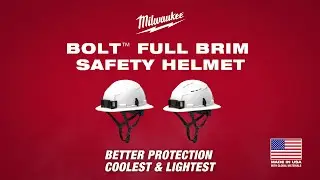 BOLT™ Full Brim Safety Helmet | 48-73-1650 & 48-73-1651