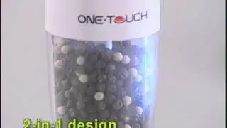 One Touch Dual Salt & Pepper Mill