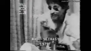 Raul Seixas -Vídeo Raro- Momento De Distração - FILOSOFANDO
