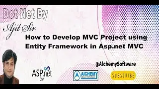 How to Develop MVC Project using Entity Framework in Asp.net MVC | Project in Asp.net MVC | Hindi