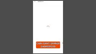GANTI BANNER SHOPEEFOOD 
