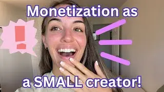 how much money i make on YouTube as a small creator ☆ realistic expectations & tips