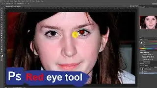 How to remove red eyes in Photoshop