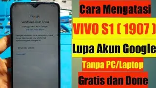 Cara Mengatasi Vivo S1 Lupa Akun Google
