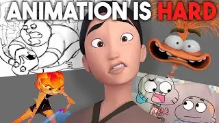Animating is a STRUGGLE...even for the Pros| Compilation