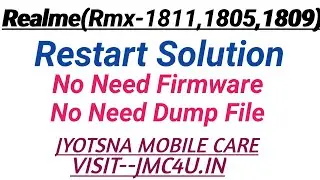 Realme C1 | Realme 2 Rmx 1805 Restart Problem Solution With Ufi Box | Realme Auto restart Solution