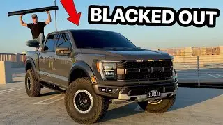Vinyl Wrapping The Raptor!!