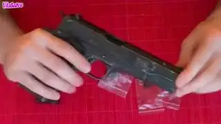 Gletcher CLT 1911 Colt Проблема Магазин Травит Газ