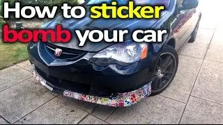 How to sticker bomb your car