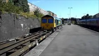 66591 Freightliner At Parson Street Station 15.8.16