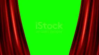 green screen Curtain opening.free copyright.