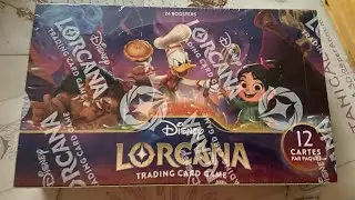 Ouverture de mon premier display Lorcana