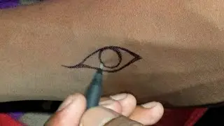 Eye tattoo designs👁️ | Ankh tattoo designs | eye tattoo on hand | Art by rajan | Rajan