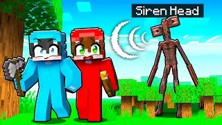 Sobreviviendo 3 Noches a SIREN HEAD en Minecraft