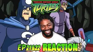 RETURN OF THE JUSTINCE FORCE || TMNT 2003 Reaction S2 Ep 21 & 22